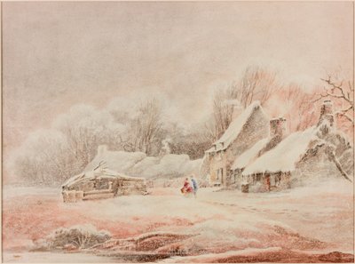 Winter Scene by Thomas Miles Richardson